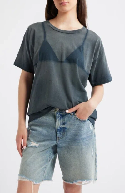 Daydreamer Wet Bikini Graphic Tee In Green