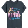 Daydreamer Whitney Houston Tonight Cotton Graphic T-shirt In Vintage Black