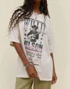 Daydreamer Willie Nelson One Night Only Tee In Dirty White