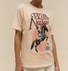 Daydreamer Willie Nelson Route 66 Weekend Tee In Sand