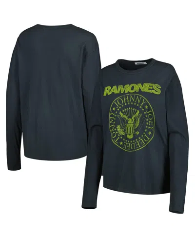 Daydreamer Women's Black The Ramones Long Sleeve T-shirt