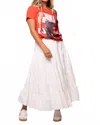 Daydreamer Women's Bruce Springsteen Top In Cherry Red In Red