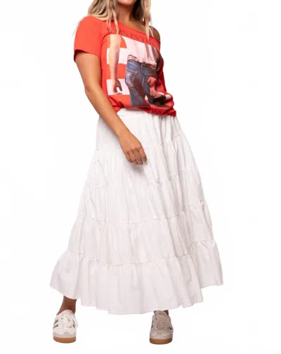 Daydreamer Women's Bruce Springsteen Top In Cherry Red