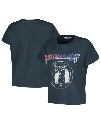 Daydreamer Women's  Black Fleetwood Mac U.s. Tour 1977 Graphic T-shirt