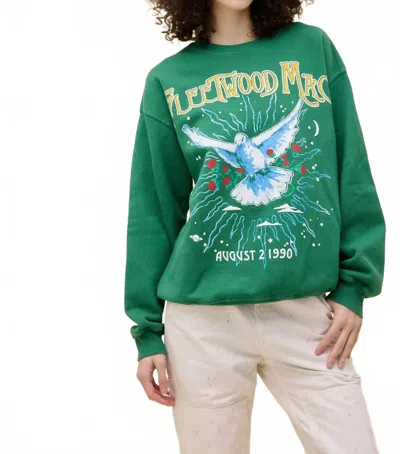 Daydreamer Women's Fleetwood Mac Sweatshirt In Green