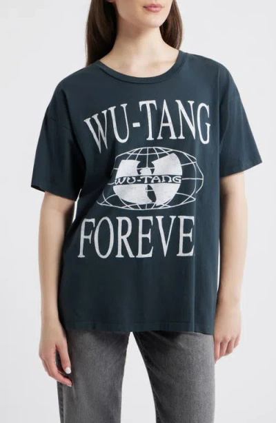 Daydreamer Wu-tang Forever Graphic T-shirt In Blue
