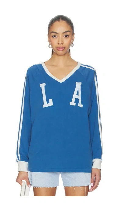 Daydreamer X Revolve Los Angeles Club Long Sleeve In Blue