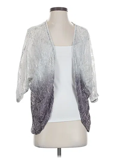 Pre-owned Daytrip Cardigan Sweater In Silver