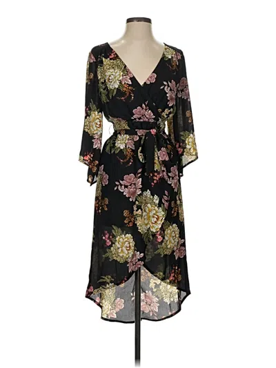 Pre-owned Daytrip Casual Dress In Black