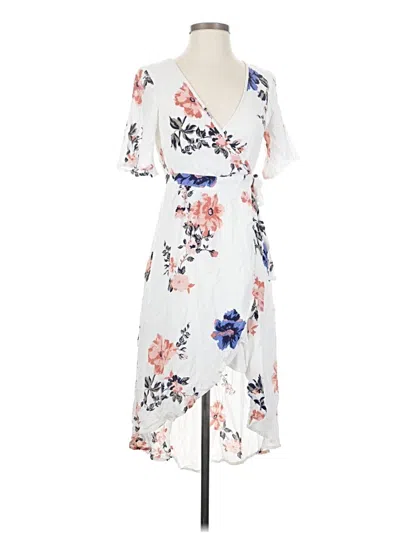 Pre-owned Daytrip Casual Dress In White