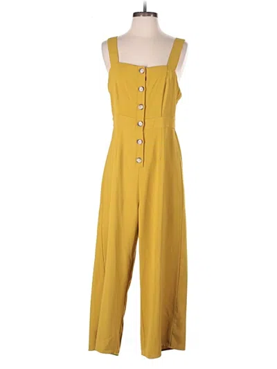 Pre-owned Daytrip Jumpsuit In Yellow