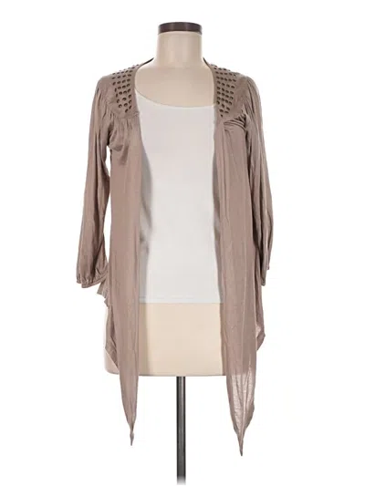 Pre-owned Daytrip Kimono In Tan