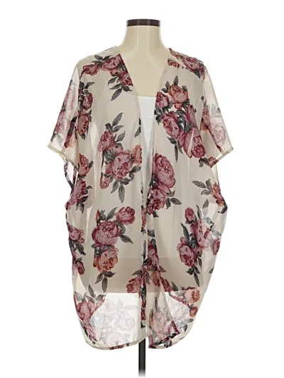 Pre-owned Daytrip Kimono In White