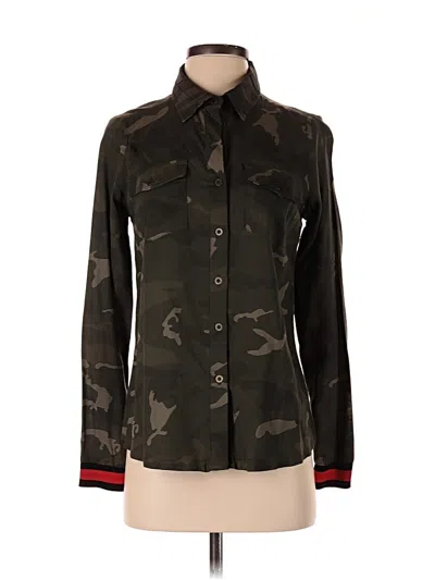 Pre-owned Daytrip Long Sleeve Button Down Shirt In Brown