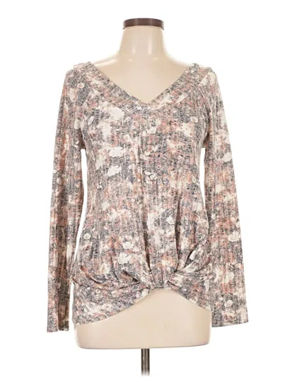 Pre-owned Daytrip Long Sleeve T-shirt In Brown