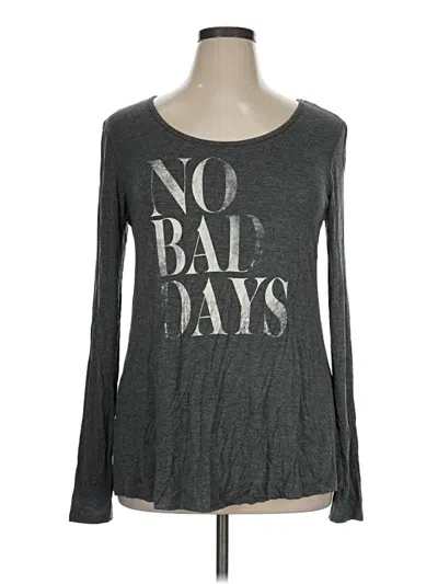 Pre-owned Daytrip Long Sleeve T-shirt In Gray