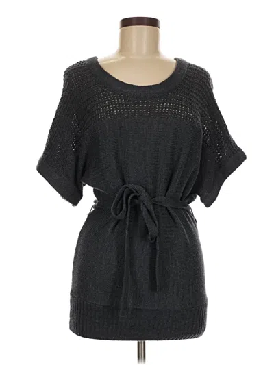 Pre-owned Daytrip Poncho In Gray