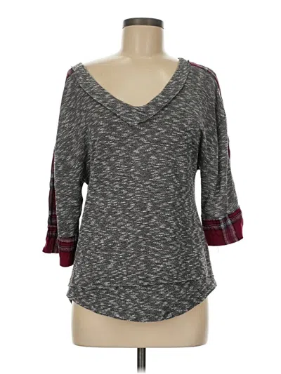 Pre-owned Daytrip Pullover Sweater In Gray