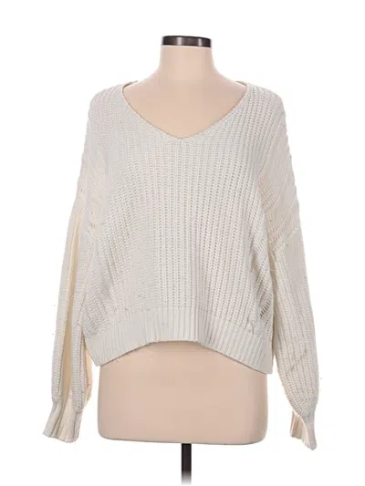 Pre-owned Daytrip Pullover Sweater In Ivory