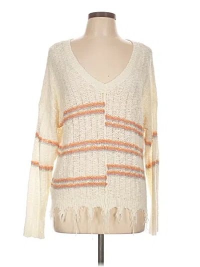 Pre-owned Daytrip Pullover Sweater In Ivory