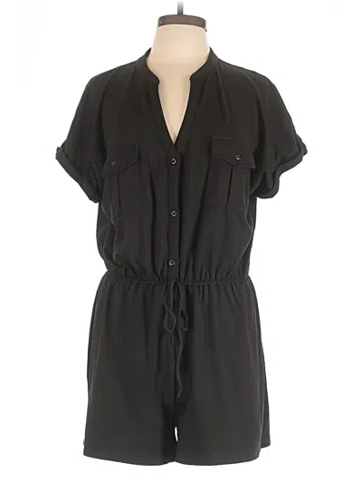 Pre-owned Daytrip Romper In Black