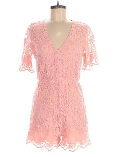 Pre-owned Daytrip Romper In Pink