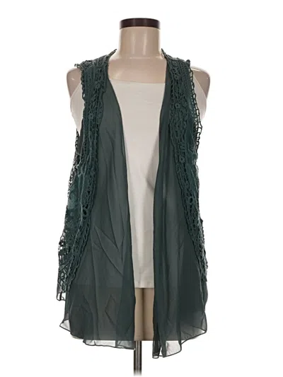 Pre-owned Daytrip Sleeveless Blouse In Green