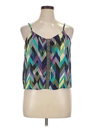 Pre-owned Daytrip Sleeveless Blouse In Green