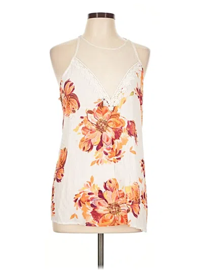 Pre-owned Daytrip Sleeveless Blouse In Ivory