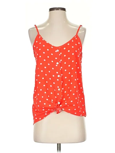 Pre-owned Daytrip Sleeveless Blouse In Orange