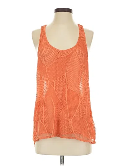 Pre-owned Daytrip Sleeveless Blouse In Orange