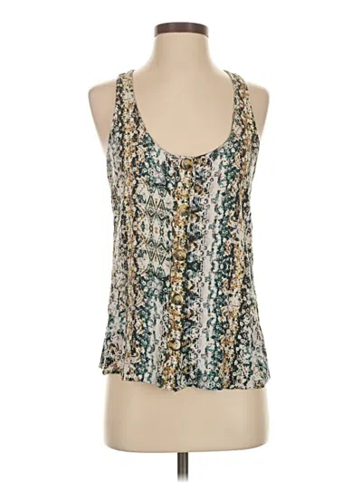 Pre-owned Daytrip Sleeveless Blouse In Teal