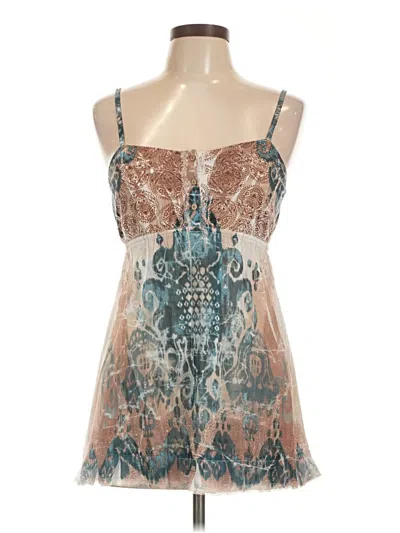 Pre-owned Daytrip Sleeveless Blouse In Teal