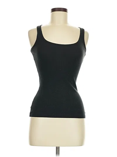 Pre-owned Daytrip Tank Top Black Strapless Neckline Tops