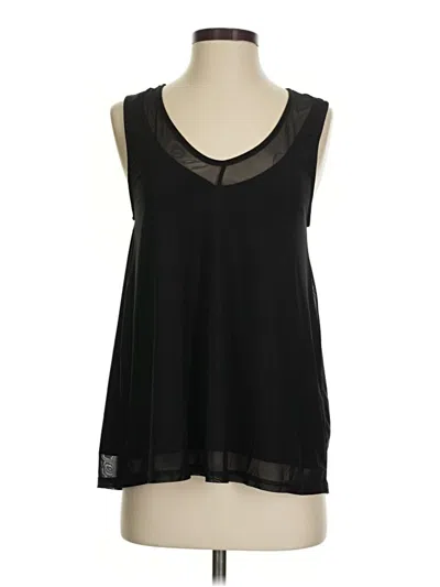 Pre-owned Daytrip Tank Top Black Strapless Neckline Tops