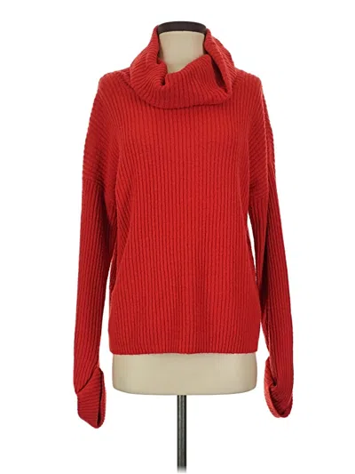 Pre-owned Daytrip Turtleneck Sweater In Red