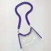 Daytrip Women's Emily Stadium Clear Bag In Purple In Purple