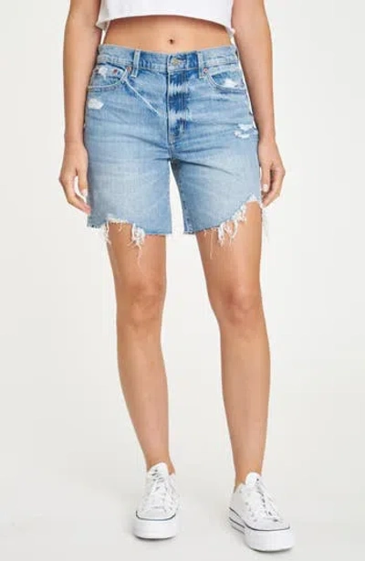 Daze 1999 Slouchy Cut Off Shorts In Boulevard