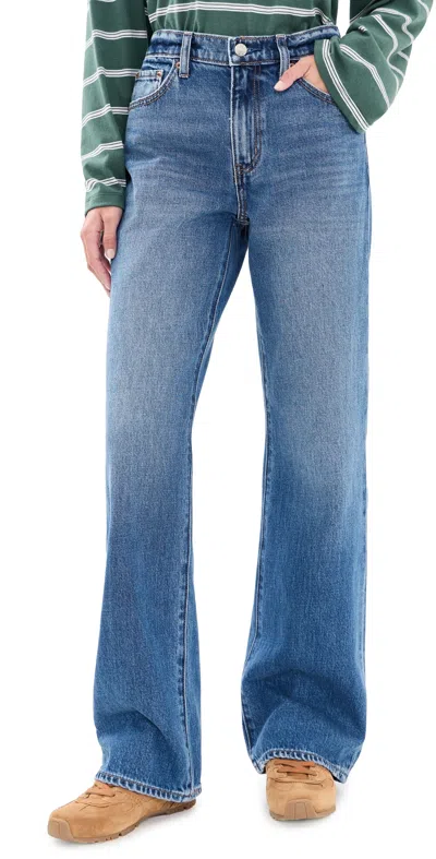 Daze 2k Mid Rise Relaxed Baggy Jeans Vesper