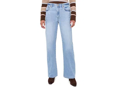 Daze 2k Mid-rise Relaxed Baggy In Pulse Women's Clothing Pulse: 27 31.5, Cotton/denim In Blue
