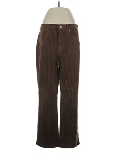 Pre-owned Daze Casual Pants In Brown