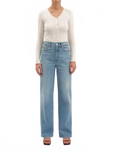 Daze City Straight High Rise Jeans In Be Mine Vintage In Multi