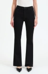 Daze Covergirl Mid Rise Boot Cut Jean-afterparty In Black In After Party