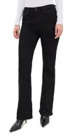 Daze Covergirl Mid Rise Boot Cut Jean-afterparty In Black In After Party