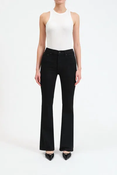 Daze Covergirl Mid Rise Boot Cut Jean-afterparty In Black In After Party