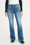 Daze Covergirl Boot Cut Jeans In Perfection In Multi