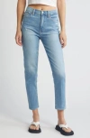 DAZE DAZE DAILY DRIVER HIGH WAIST CROP SLIM FIT JEANS