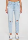 Daze Daily Driver Straight Leg Jeans In Believer Distressed