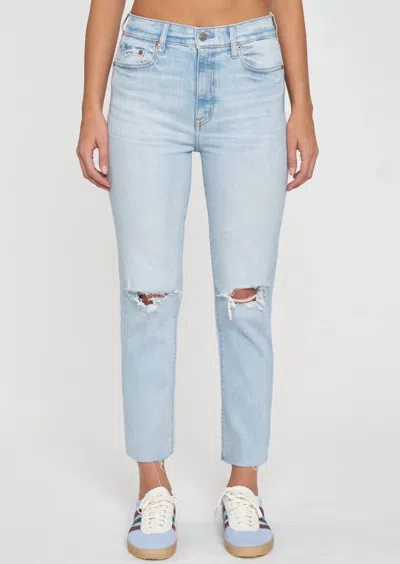 Daze Daily Driver Straight Leg Jeans In Believer Distressed