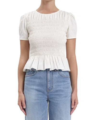 Daze Denim Daze Chloe Top In White